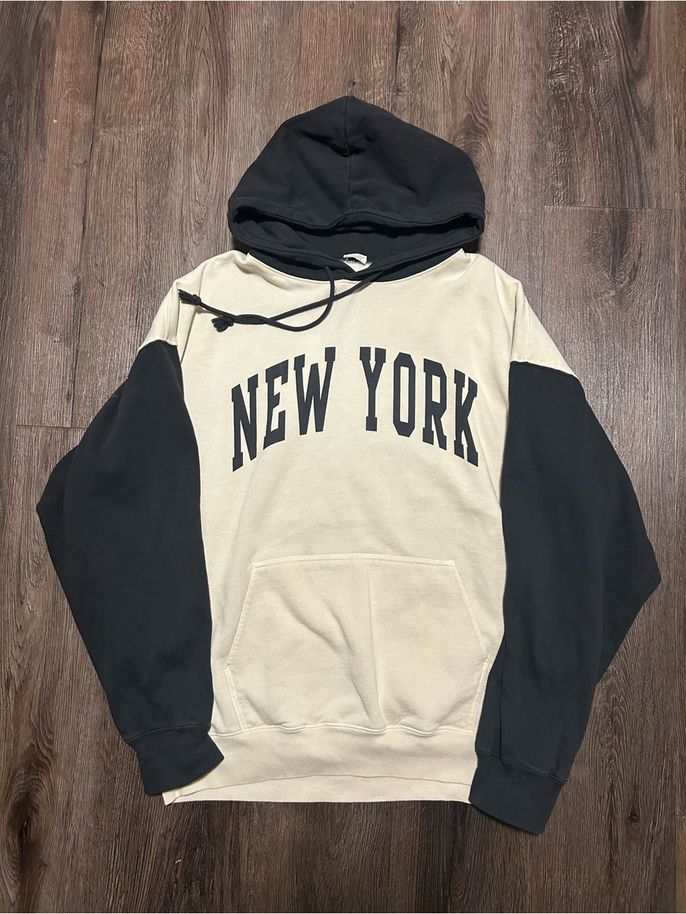 John Galt New York Color Block Hoodie
